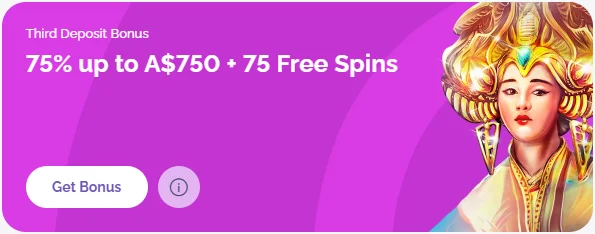 Boho Casino Third Deposit Bonus