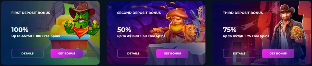 Slots Gallery Casino Deposit Bonuses
