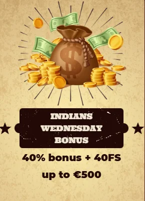 Smokace Casino Indians Wednesday Bonus