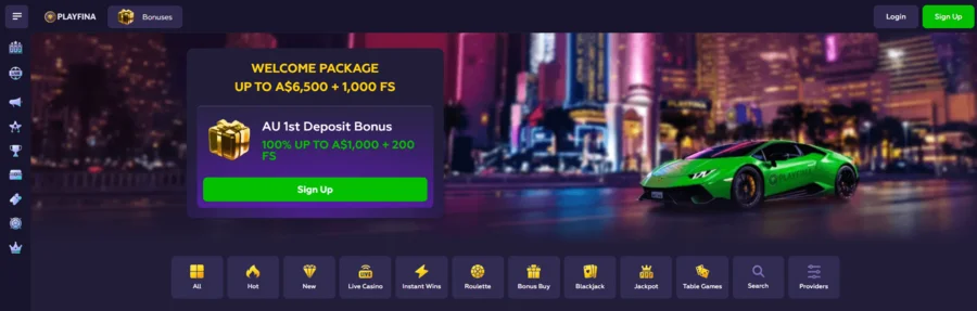 playfina casino