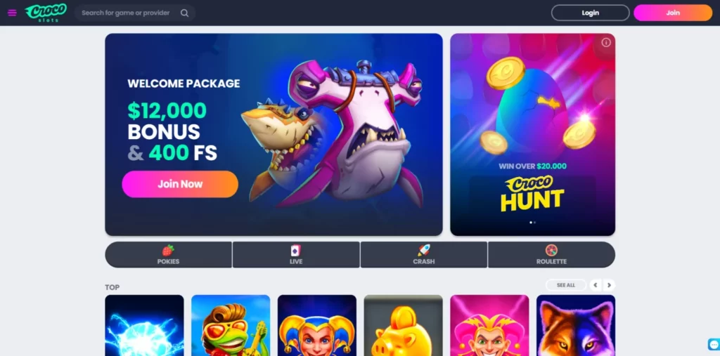 Crocoslots casino
