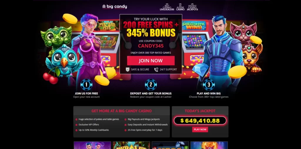 A big candy casino