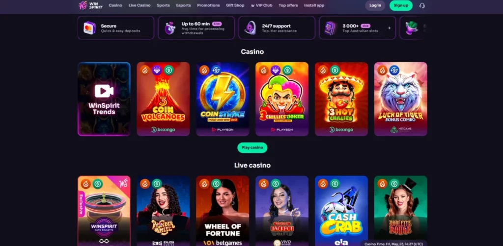 Winspirit casino