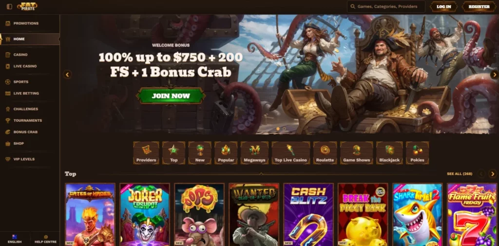 Fatpirate casino