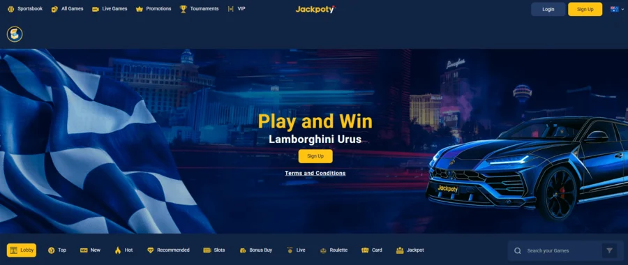 jackpoty casino
