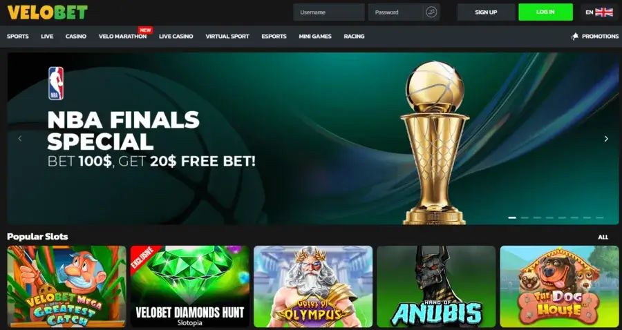 velobet casino